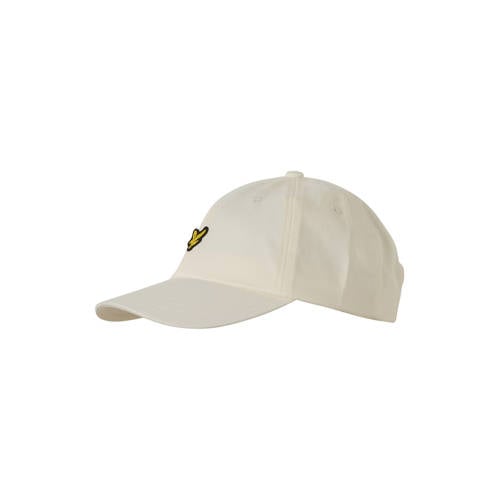 Lyle & Scott pet met logo ecru afbeelding