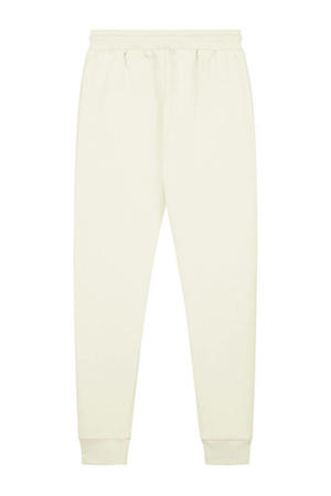 regular joggingbroek ecru