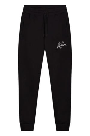 regular joggingbroek zwart
