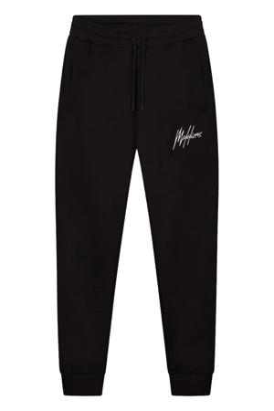 regular joggingbroek zwart