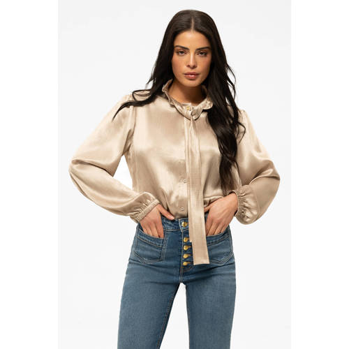 Fifth House blouse taupe afbeelding