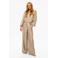 Fifth House wide leg regular waist broek taupe