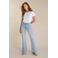 Red Button Babette high waist flared jeans light blue denim