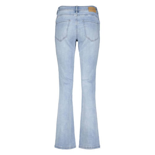 Red Button Babette high waist flared jeans light blue denim afbeelding