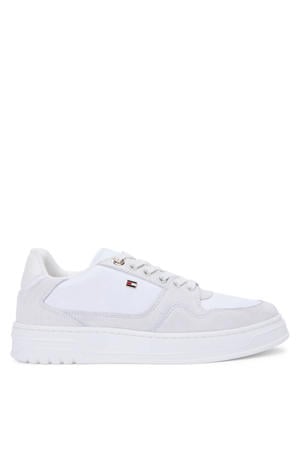 leren sneakers wit