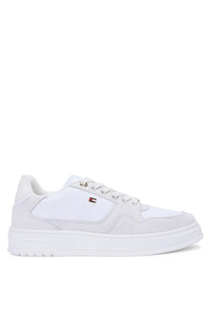 leren sneakers wit