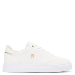 leren sneakers wit