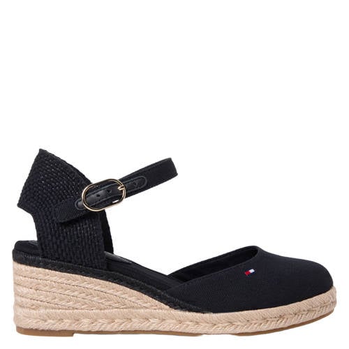 Tommy Hilfiger espadrilles zwart