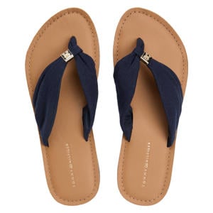teenslippers donkerblauw