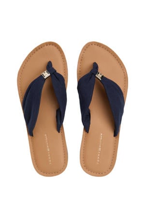 teenslippers donkerblauw