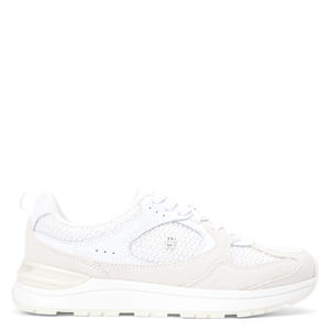 leren sneakers wit