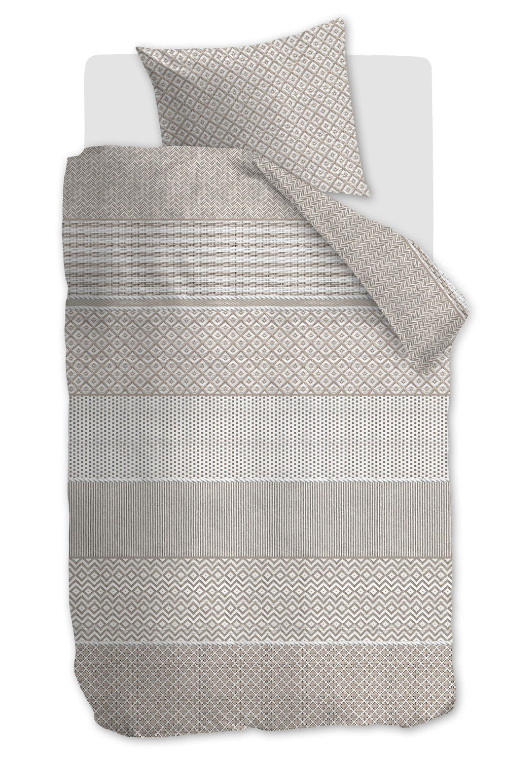Riviera Maison katoenen dekbedovertrek 1-persoons (140x220 cm)
