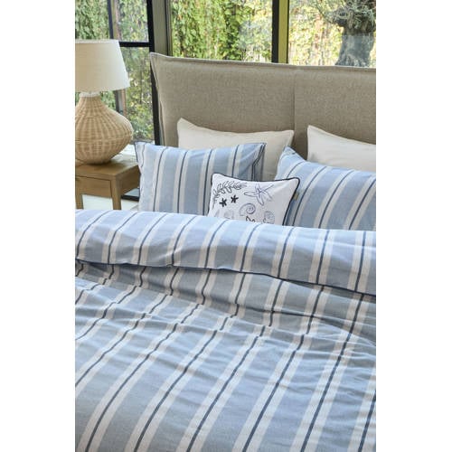 Riviera Maison katoenen dekbedovertrek lits-jumeaux (240x220 cm) afbeelding