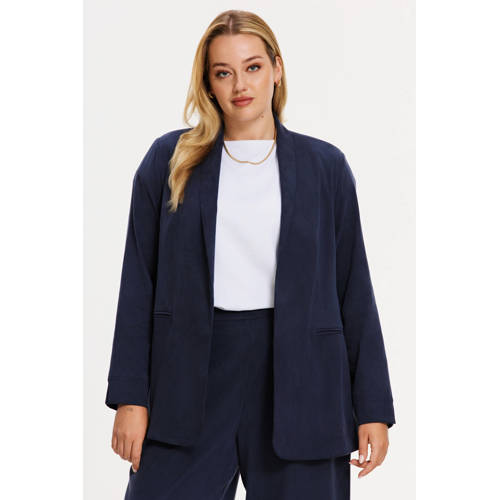 YOEK regular blazer blauw afbeelding