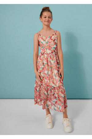 maxi jurk roze