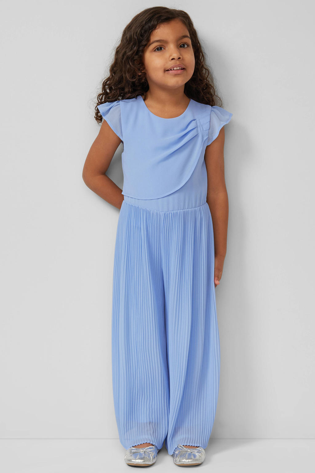 s.Oliver jumpsuit lichtblauw