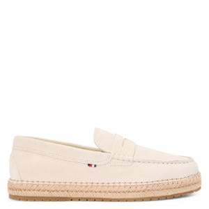 suède espadrilles ecru