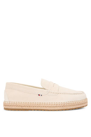 suède espadrilles ecru
