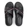 Tommy Hilfiger leren slippers zwart