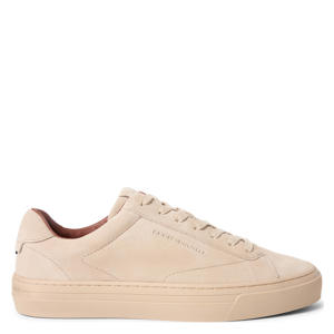suède sneakers beige