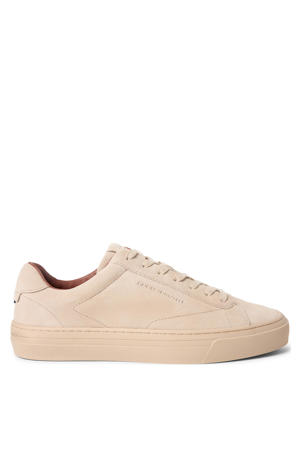suède sneakers beige