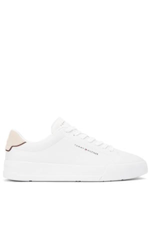 leren sneakers wit/ecru