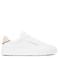 Tommy Hilfiger leren sneakers wit/ecru