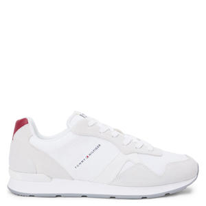 sneakers met logo wit