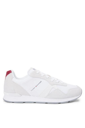 sneakers met logo wit