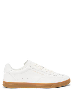 leren sneakers wit