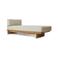 HKLIVING ligbed buiten teak (natural)