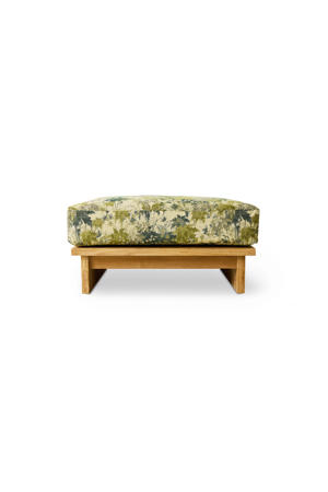 hocker outdoor teak (botanical)