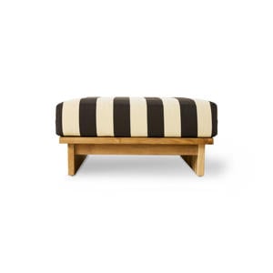 hocker outdoor teak (stracciatella)