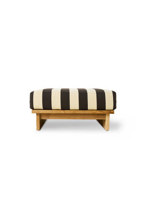 hocker outdoor teak (stracciatella)