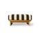 HKLIVING hocker outdoor teak (stracciatella)