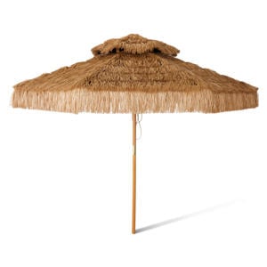 Raffia patio parasol Ø300