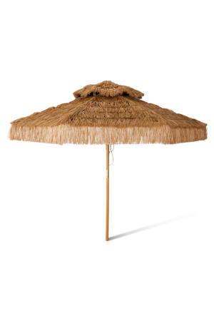 Raffia patio parasol Ø300