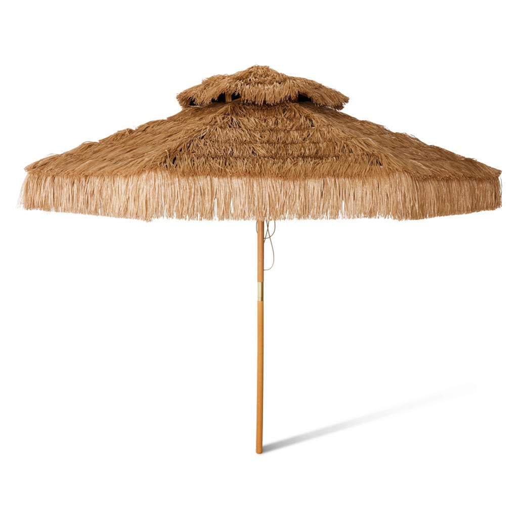HKLIVING Raffia patio parasol Ø300