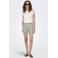 JDY wide leg high waist casual short lichtgroen