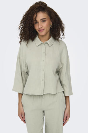 blouse grijs