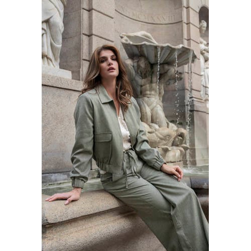 Elvira Collections bomberjack taupe afbeelding
