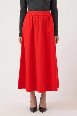 A-lijn rok rood