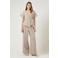 YAS asymmetrische top beige