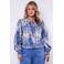 Exxcellent blousetop blauw