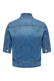 thumbnail: Exxcellent spijkerjas met parels medium blue denim