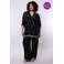 Exxcellent regular waist palazzo broek zwart