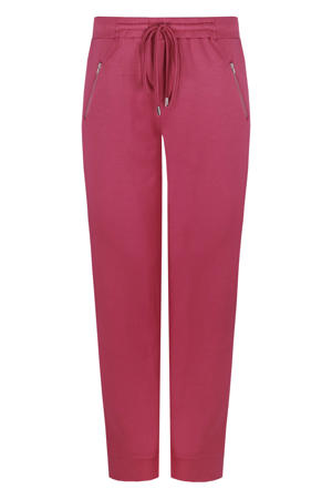 regular waist joggingbroek roze