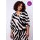 Exxcellent gestreepte blousetop zwart