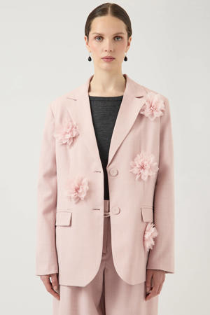regular blazer lichtroze
