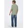 ONLY & SONS regular polo gebreid groen